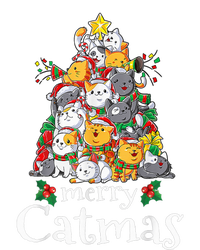 Merry Catmas Funny Cat Dad Cat Mom Christmas Cat Wo  Cooling Performance Long Sleeve Crew