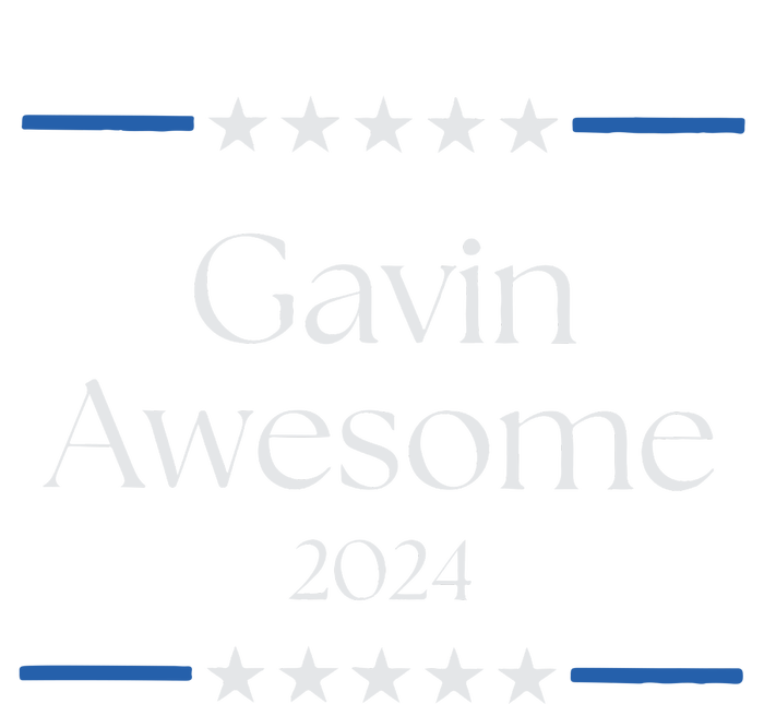 Gavin Nesom 2024 Run Gavin Run Patriotic Gift For Democrat Election Women's T-Shirt