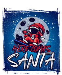 Here Comes Santa Santa Claus On A Skateboard In Moonlight Cool Gift T-Shirt