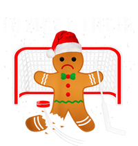 Hockey Goalie Funny Christmas Gingerbread Man Goalie Shirt Sustainable Knit Beanie