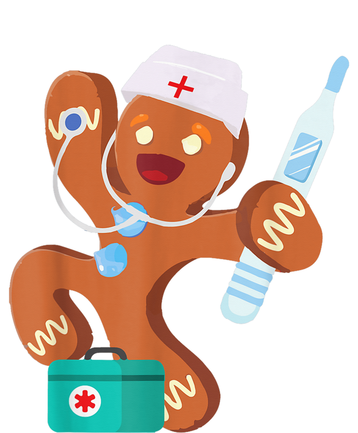 Gingerbread Nurse Christmas Cookies Baking Costume Bake Day T-Shirt