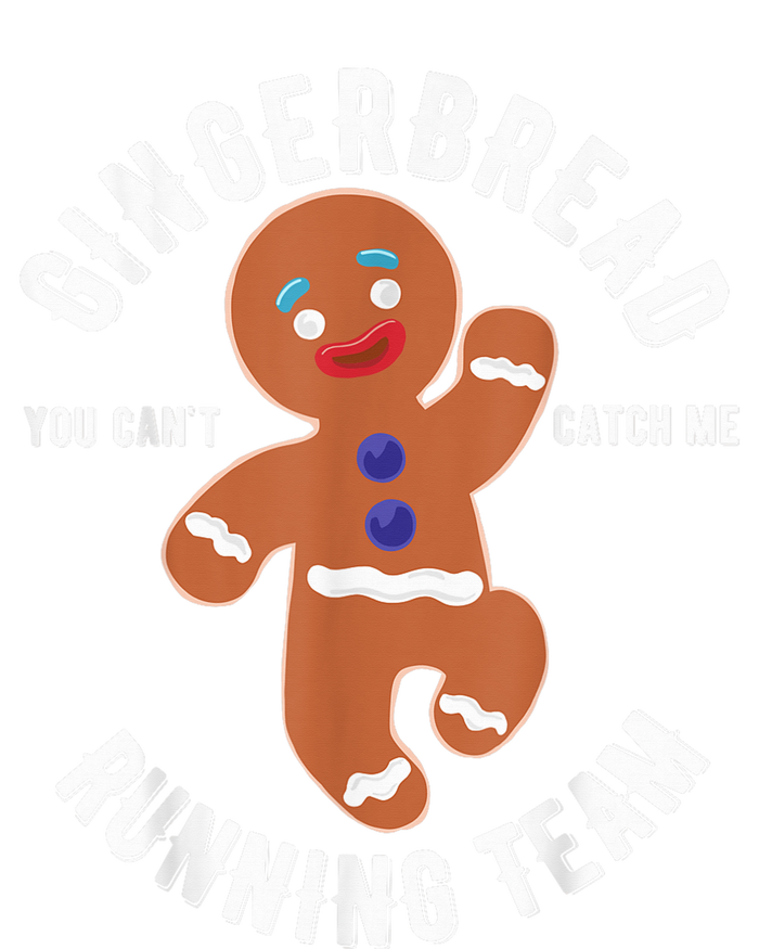 Gingerbread Running Team funny Gingerbread Christmas T-Shirt