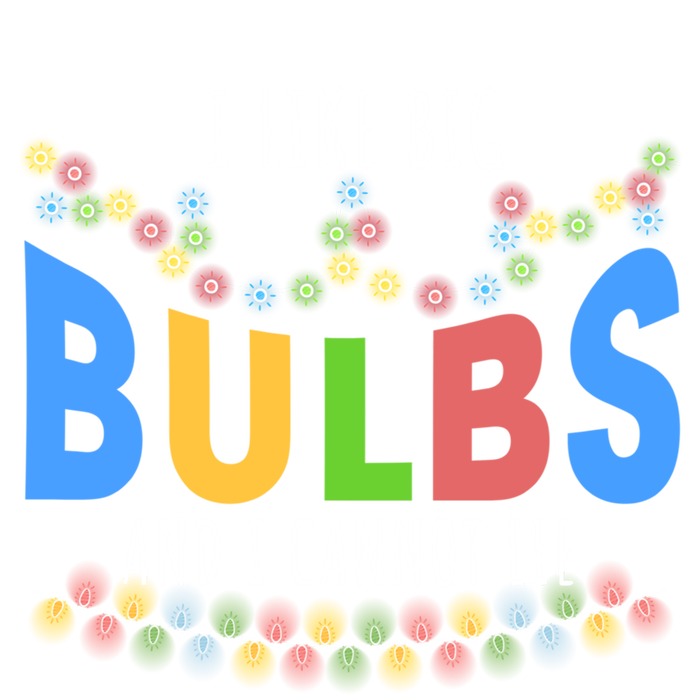 I Like Big Bulbs And I Cannot Lie Christmas Light Decorator Gift T-Shirt