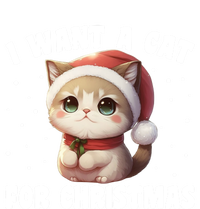 I Want A Cat For Christmas Cute Cats Gift Insulated Varsity Jacket