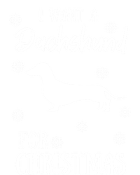 I Want A Dachshund For Christmas Weenie Dog Gift Kids Hoodie