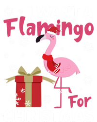 I Want A Flamingo For Christmas Funny Flamingo Lovers Gift Full Zip Hoodie