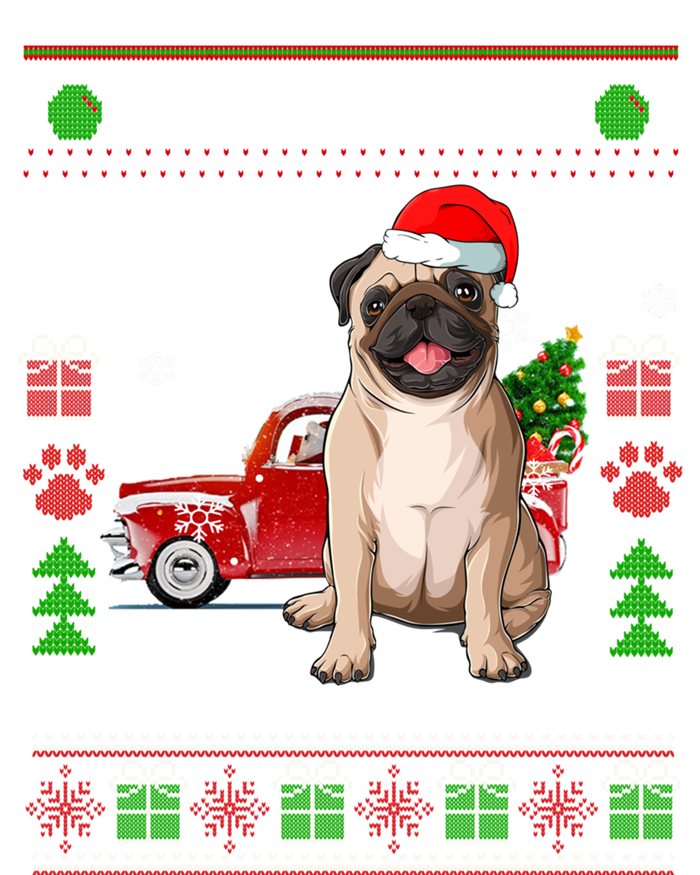 I Want A Pug For Christmas Ugly Sweater Dog Xmas Outfit Gift Kids Tie-Dye T-Shirt