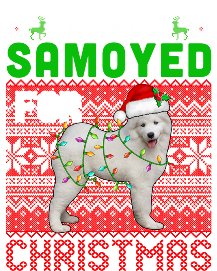 I Want A Samoyed For Christmas Santa Dog Lover Owner Gift T-Shirt