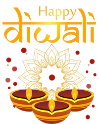 Happy Diwali Festival of Lights Mandala For Indian Hinduism T-Shirt