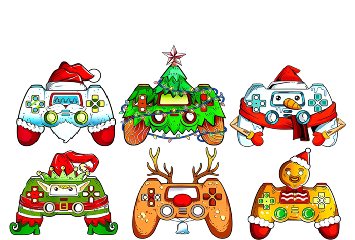 Video Game Controller Christmas Santa Hat Gamer Cool Gift T-Shirt