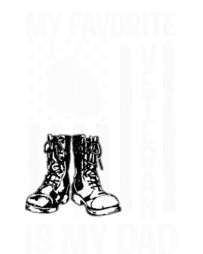 my favorite veteran is my dad army military veterans day Bumper Sticker