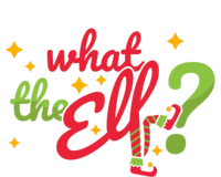 What The Elf? Funny Humor Family Christmas Meaningful Gift Women's Tri-Blend 3/4-Sleeve Raglan Shirt