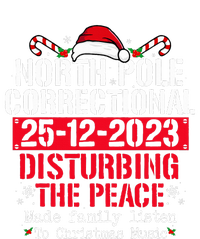 North Pole Correctional Disturbing Peace Family Christmas Toddler T-Shirt