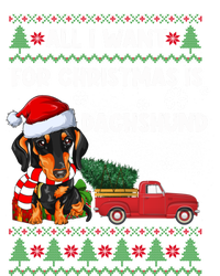 All I Want For Christmas Is Dachshund Ugly Christmas Sweater Gift T-Shirt