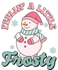 Feelin A Little Frosty Cute Snowman Holiday Tie-Dye T-Shirt