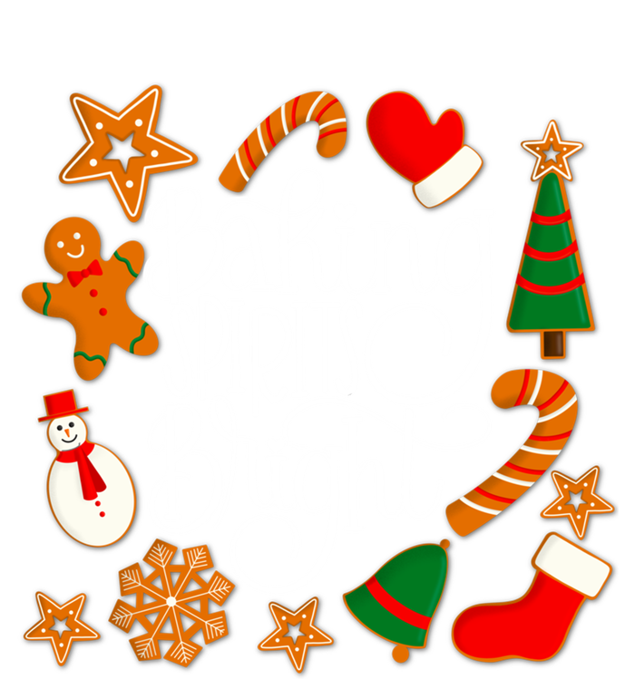 Baking Spirits Bright Gingerbread Christmas Cookies (Dark) Gift T-Shirt