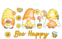 Bee Happy Beekeeping Honey Bee Gnome Cute Gift Ceramic Bell Ornament