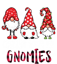 Chillin With My Gnomies Christmas Buffalo Plaid Xmas Family Gift T-Shirt