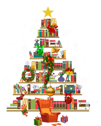 Christmas Tree Made Of Books Book Tree Bookworm Christmas Meaningful Gift Sweatshirt