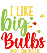 Cute I Like Big Bulbs And I Cannot Lie Christmas Outfit Funny Gift Full-Length Apron With Pockets