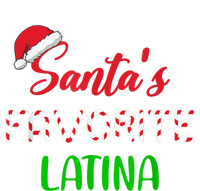 Santas Favorite Latina Gift Funny Chritsmas Xmas pajama Flat Bill Trucker Hat