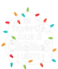 My Favorite Color Is Christmas Lights Tee Funny Saying Xmas T-Shirt