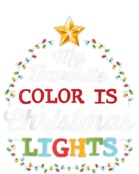 My Favorite Color Is Christmas Lights | Pajamas T-Shirt