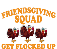 Friendsgiving Squad Get Flocked Up Turkey Thanksgiving Fall Toddler Hoodie