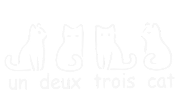 Un Deux Trois Cat Bumper Sticker