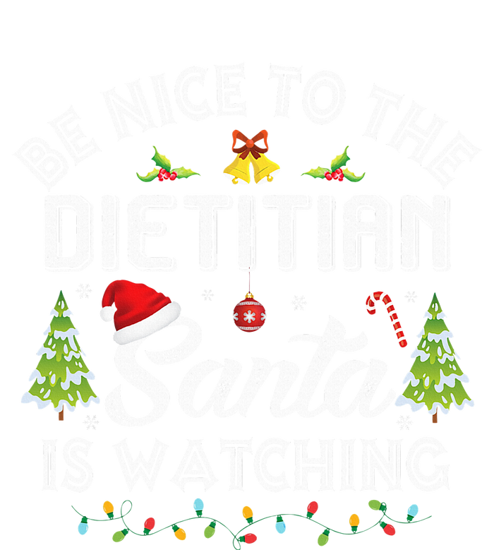 Christmas Be Nice To The Dietitian Santa Is Watching Xmas Sustainable Beanie