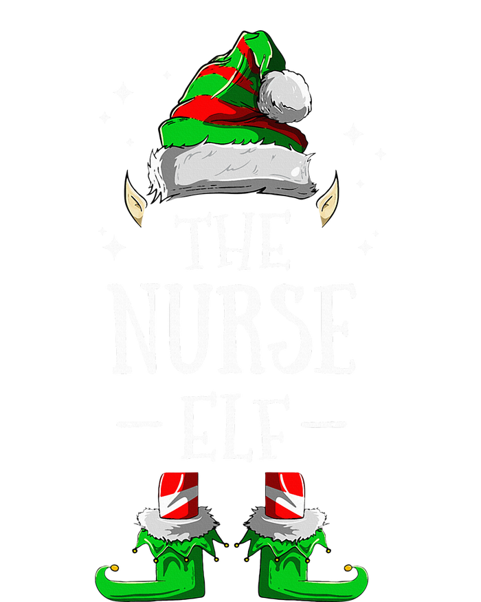 The Nurse Elf Matching Family Group Christmas Party Pajama T-Shirt