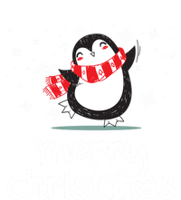 Funny Merry Christmas Funny Penguin Christmas Meaningful Gift Stripe Pom Pom Beanie