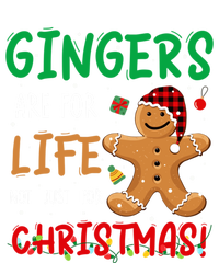 Gingers Are For Life Not Just Christmas Gingers Santa Hat Gift Toddler Hoodie