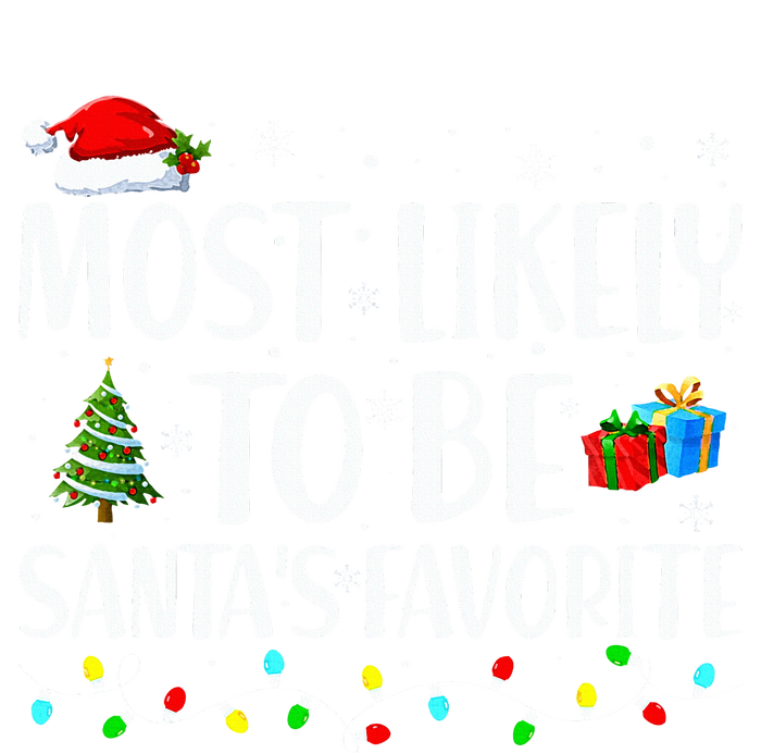 Most Likely To Be Santa's Favorite Christmas Family Matching Short Acrylic Beanie