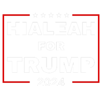 Hialeah For Trump 2024 Women's Tri-Blend 3/4-Sleeve Raglan Shirt