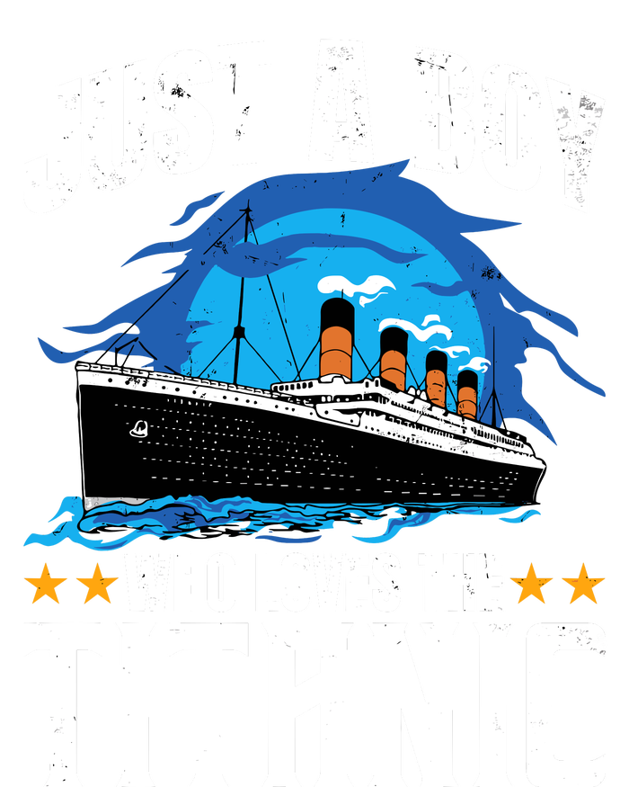 Boy Who Just Love The Rms Titanic T-Shirt