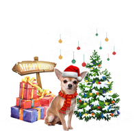 Holiday Xmas Light Santa Chihuahua Dog Christmas Tree Great Gift T-Shirt