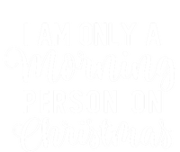 I Am Only A Morning Person On Christmas Xmas Holiday Santa Meaningful Gift Tie-Dye T-Shirt