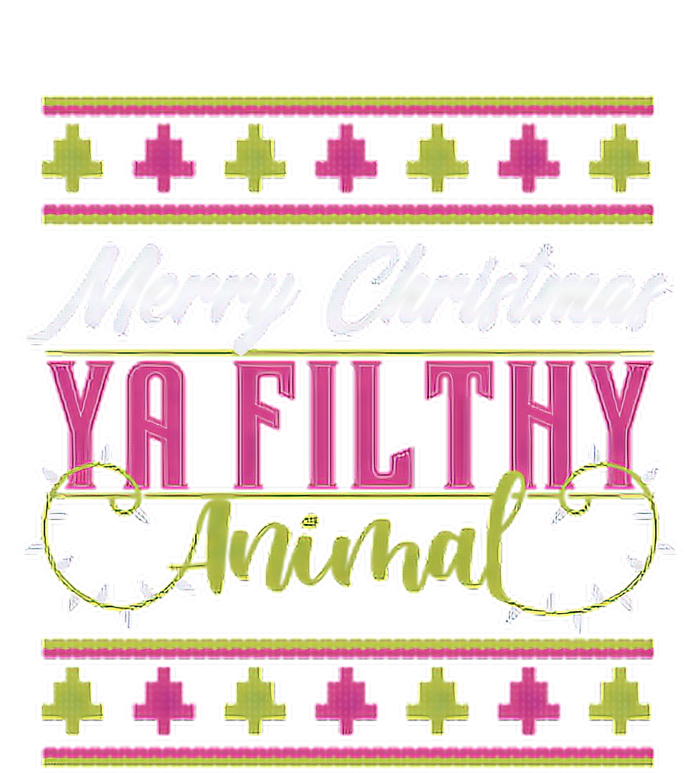 Merry Christmas Ya Filthy Animal Ugly Christmas T-Shirt