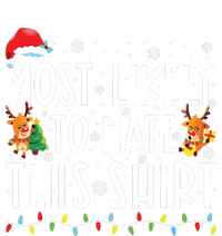 Most Likely To Hate This Shirts Family Christmas Pajamas Women's Racerback Tank