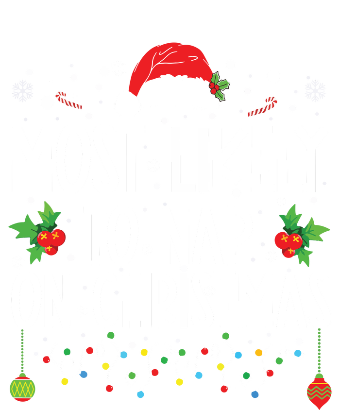 Most Likely To Nap On Christmas Family Christmas Pajamas Kids Long Sleeve Shirt