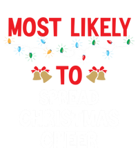 Most Likely To Spread Cheer Matching Family Christmas Gift Hoodie