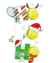 Funny Christmas Tennis Pajamas Player Matching Racket Xmas Magnet