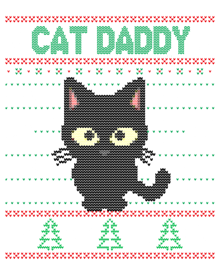 Cat Daddy Ugly Christmas Sweater Pajama Funny Kitty Cat Lover Xmas Gift Insulated Varsity Jacket