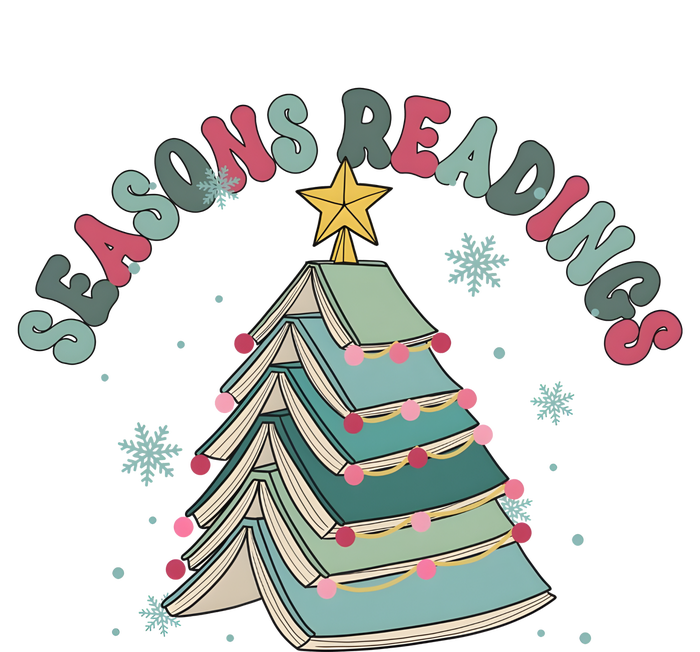 Bookish Christmas Seasons Readings Book Lover Holiday Season T-Shirt