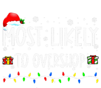 Most Likely To Overshop Shopping Family Crew Christmas T-Shirt