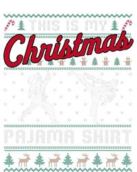 This Is My Christmas Pajama Taekwondo Ugly Funny T-Shirt