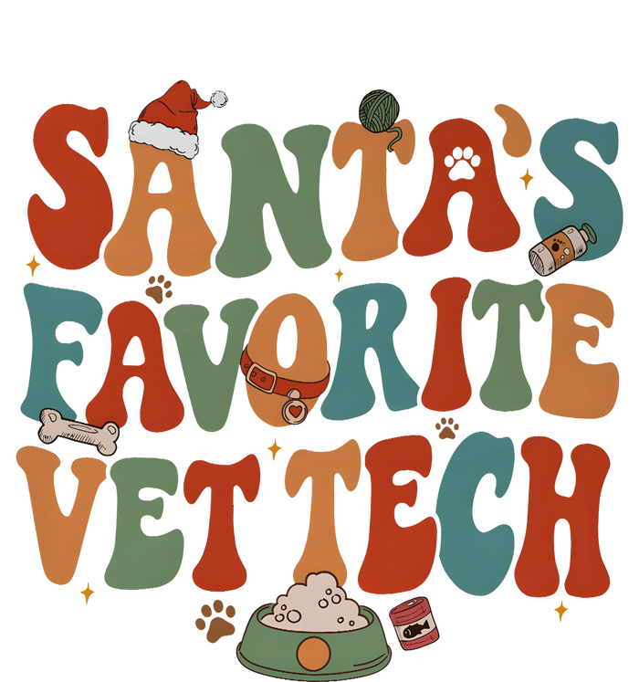 Santa’S Favorite Vet Tech Christmas Holiday Season Baby Bodysuit