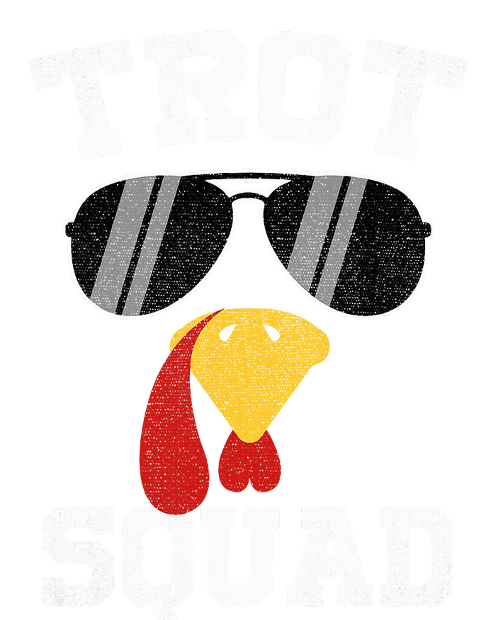 Running Turkey Sunglasses Trot Squad Thanksgiving PosiCharge Competitor Tank