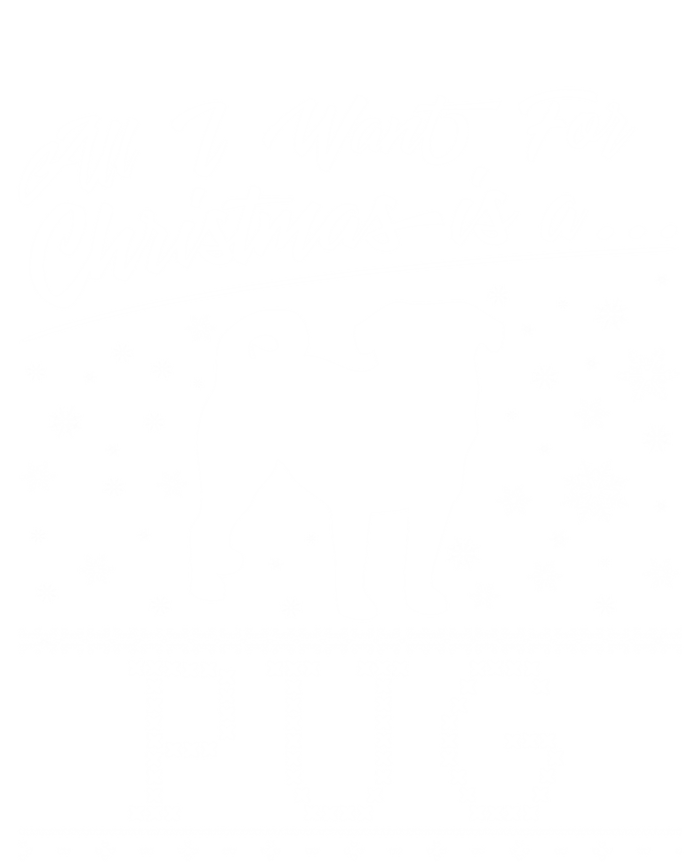 All I Want For Christmas Is A Pug Funny Gift Toddler Hoodie